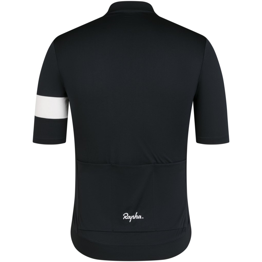 Rapha Core Short Sleeve Jersey Men - black/white