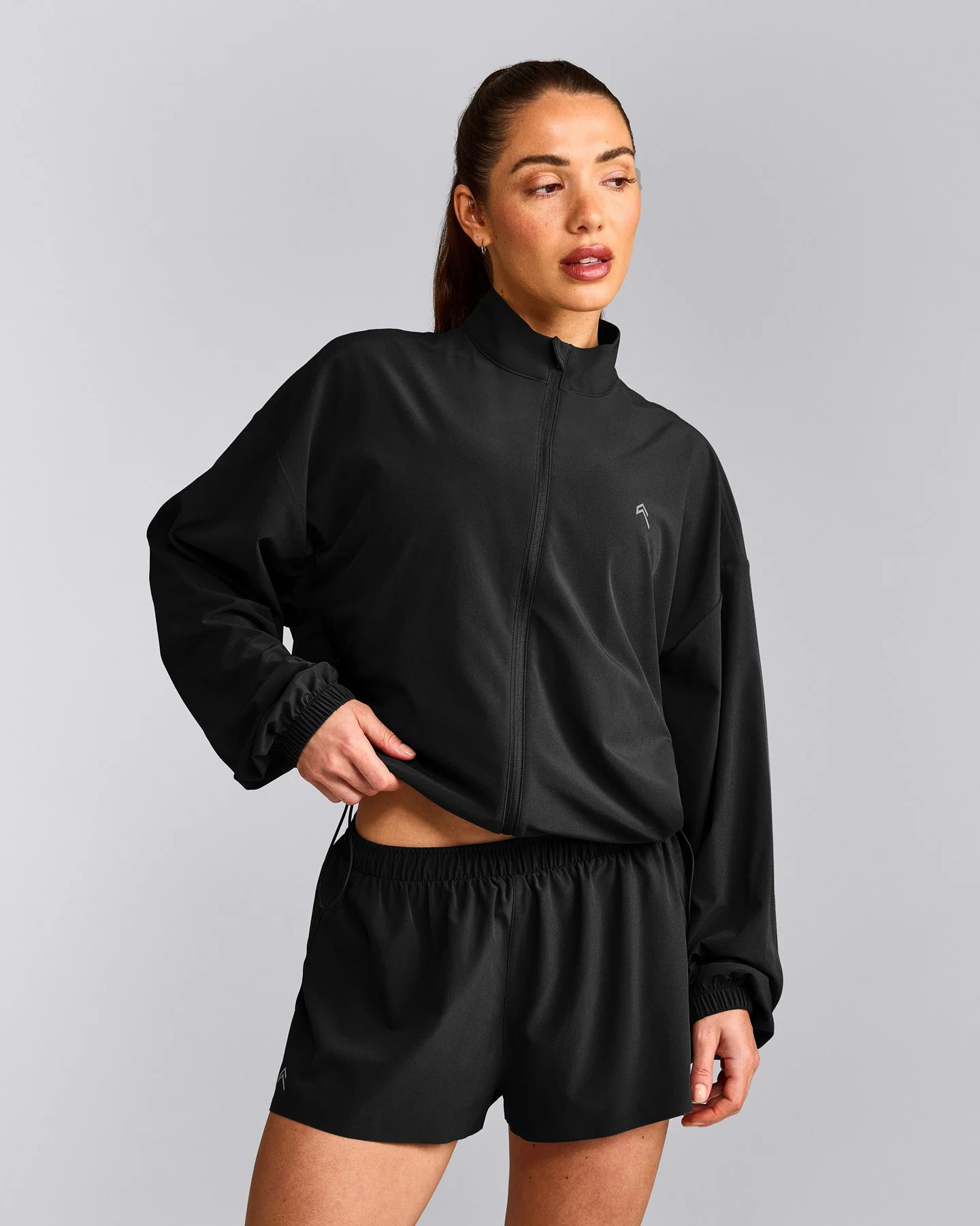 AirMove™ Jacket with Bonding with Reflective Logo | Black