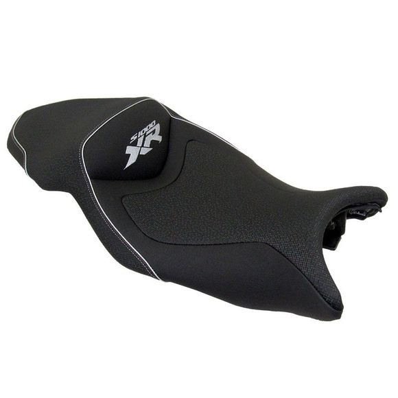 Selle confort Bagster Ready NOIR LISERE ARGENT - GrisRef : 5362A / 5362A10