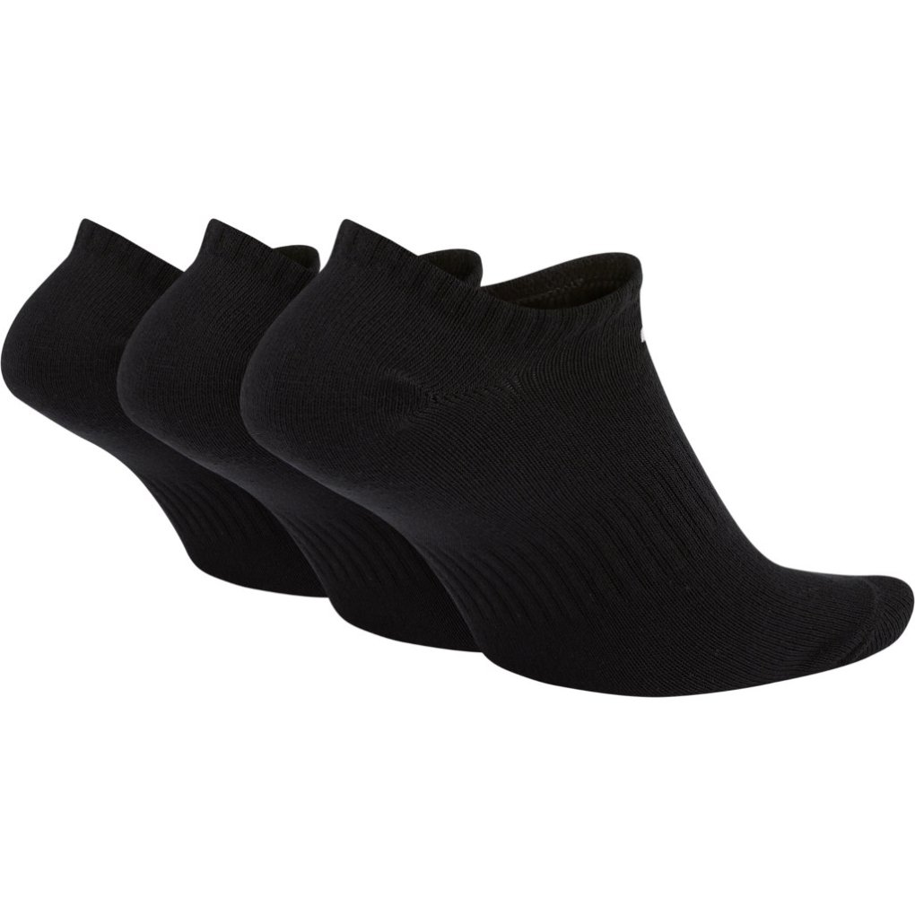 Nike Everyday Lightweight No-Show Training Socks (3 Pair) - black/white SX7678-010