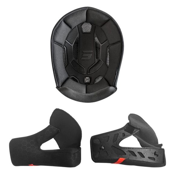 Cheek Pads and Head Liner TT Shot RACE 2026 - BlackRef: SO2775