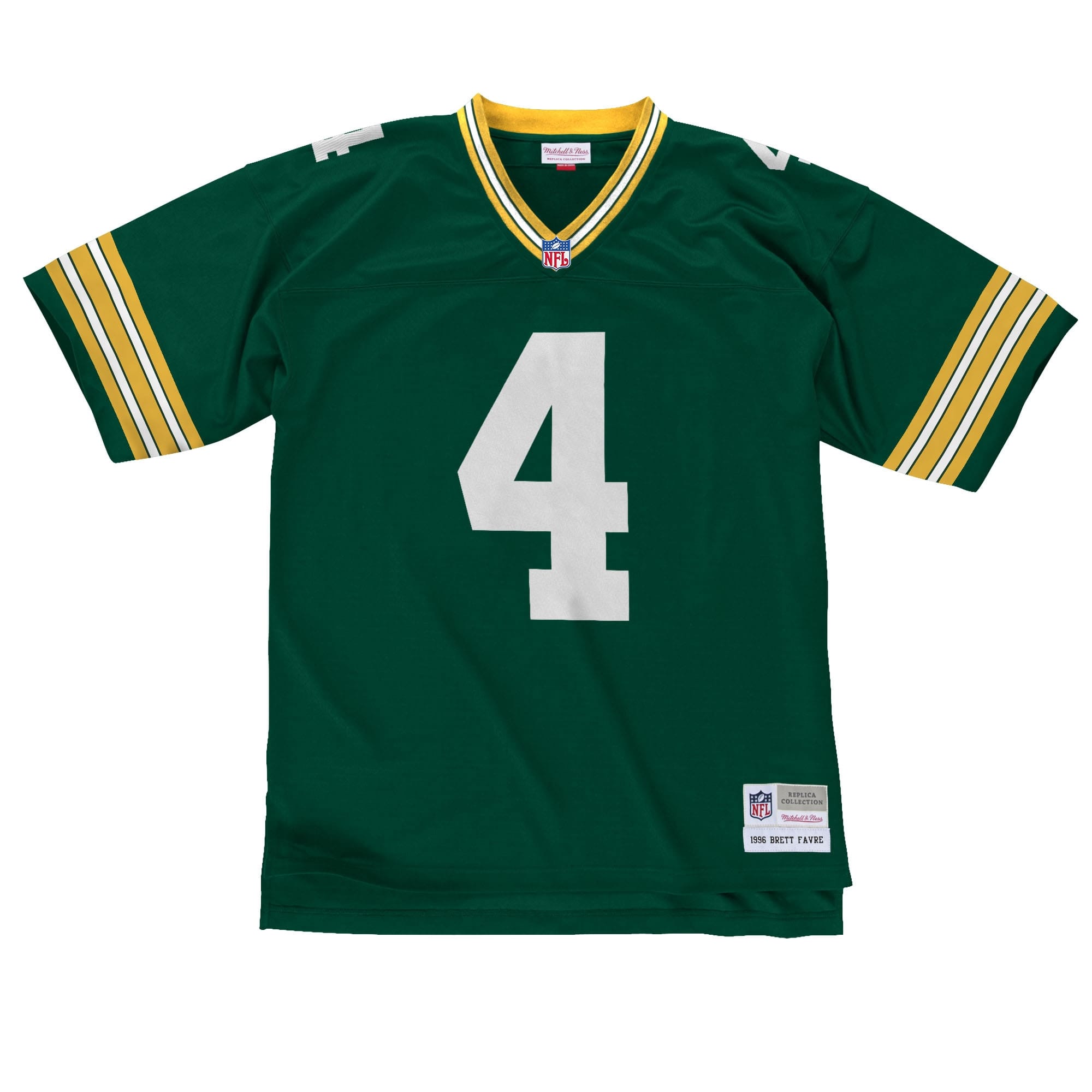 Brett Favre #4 Green Bay Packers Legacy Throwback NFL Jersey Green