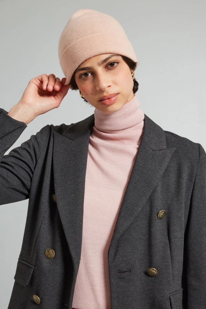 Cashmere cap - PINK