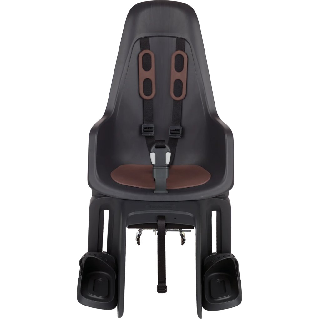 Bobike ONE Maxi ECO - Bicycle Seat for Kids - Carrier Mount - eco black