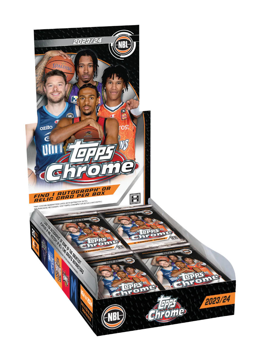 2023-24 Topps Chrome® NBL - Hobby Box