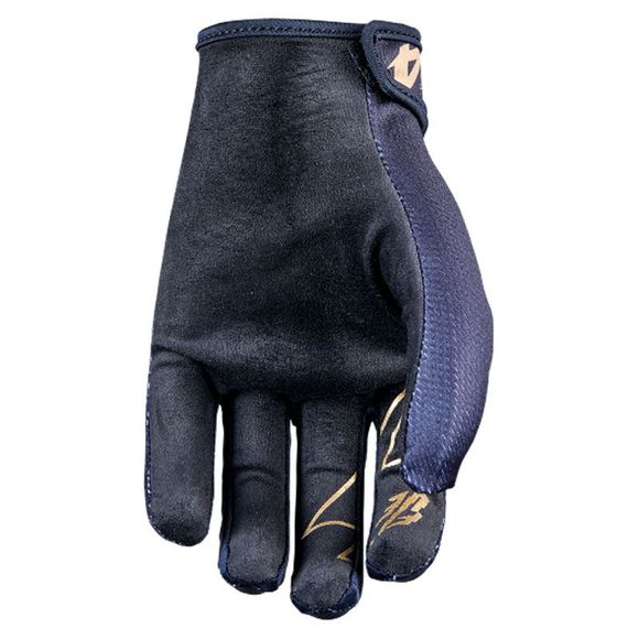 Five MXF4 cross gloves - THUNDERBOLT BLACK/GOLD 2023 - BlackRef: FV0326