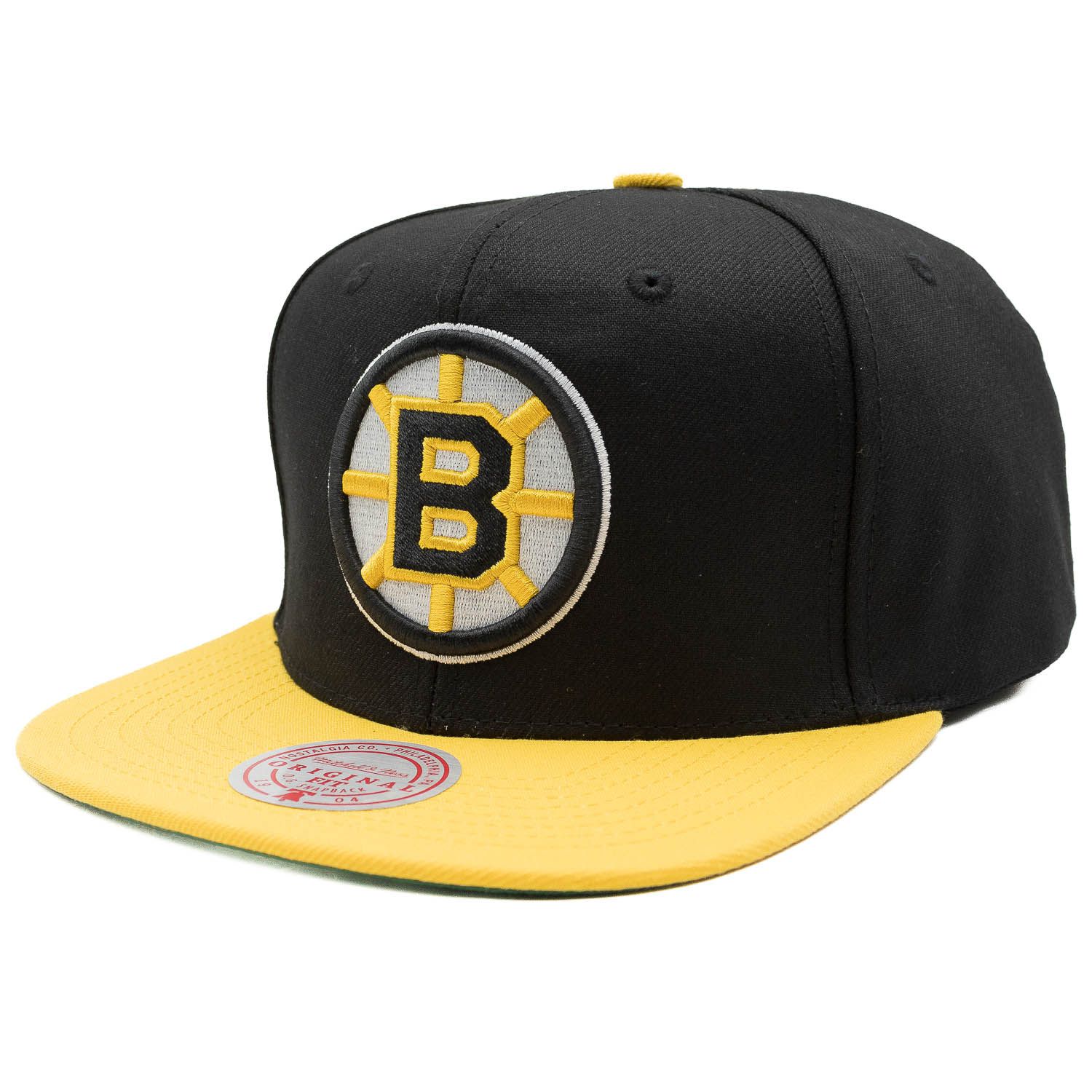 Boston Bruins Team 2-Tone Mitchell & Ness Snapback NHL Cap