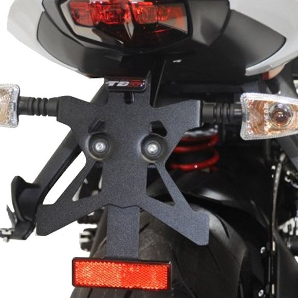 Top Block TRIUMPH STREET TRIPLE license plate holder - BlackRef: tb0301 / spt07