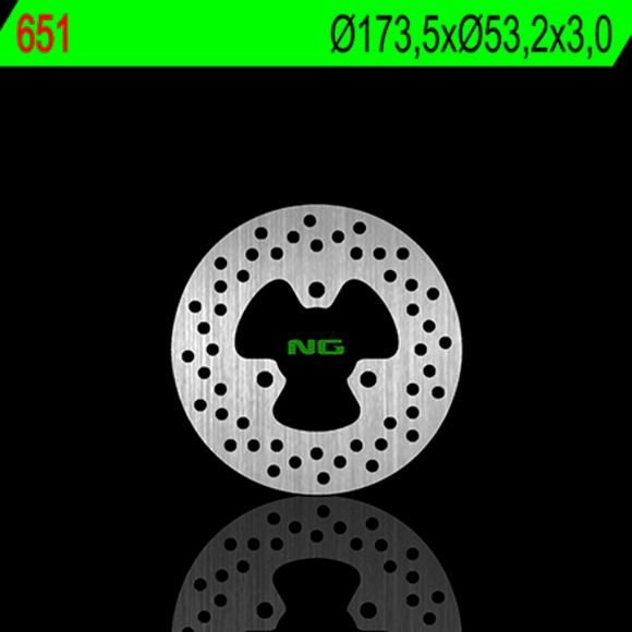 NG Round Fixed Brake DiscRef: Ngd00945A / 1024155