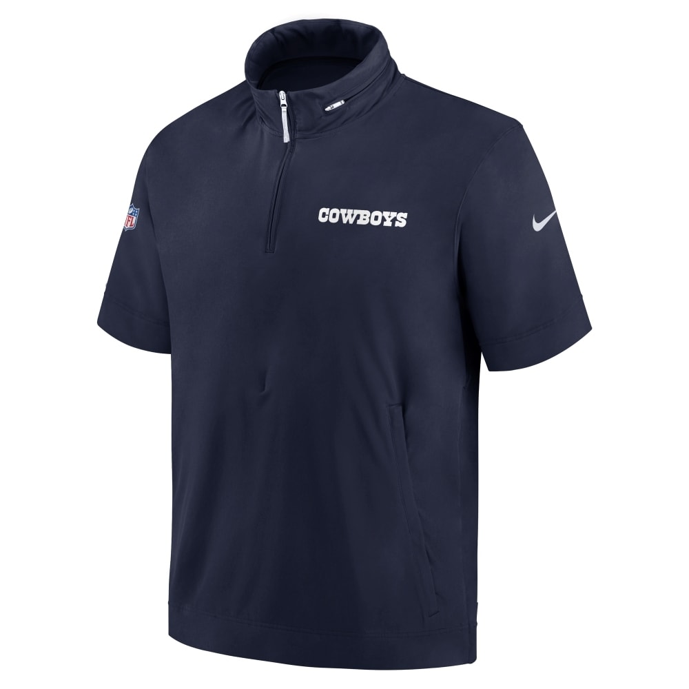 Dallas Cowboys 2024 NFL Sideline Nike Lightweight Coach Jacket Navy