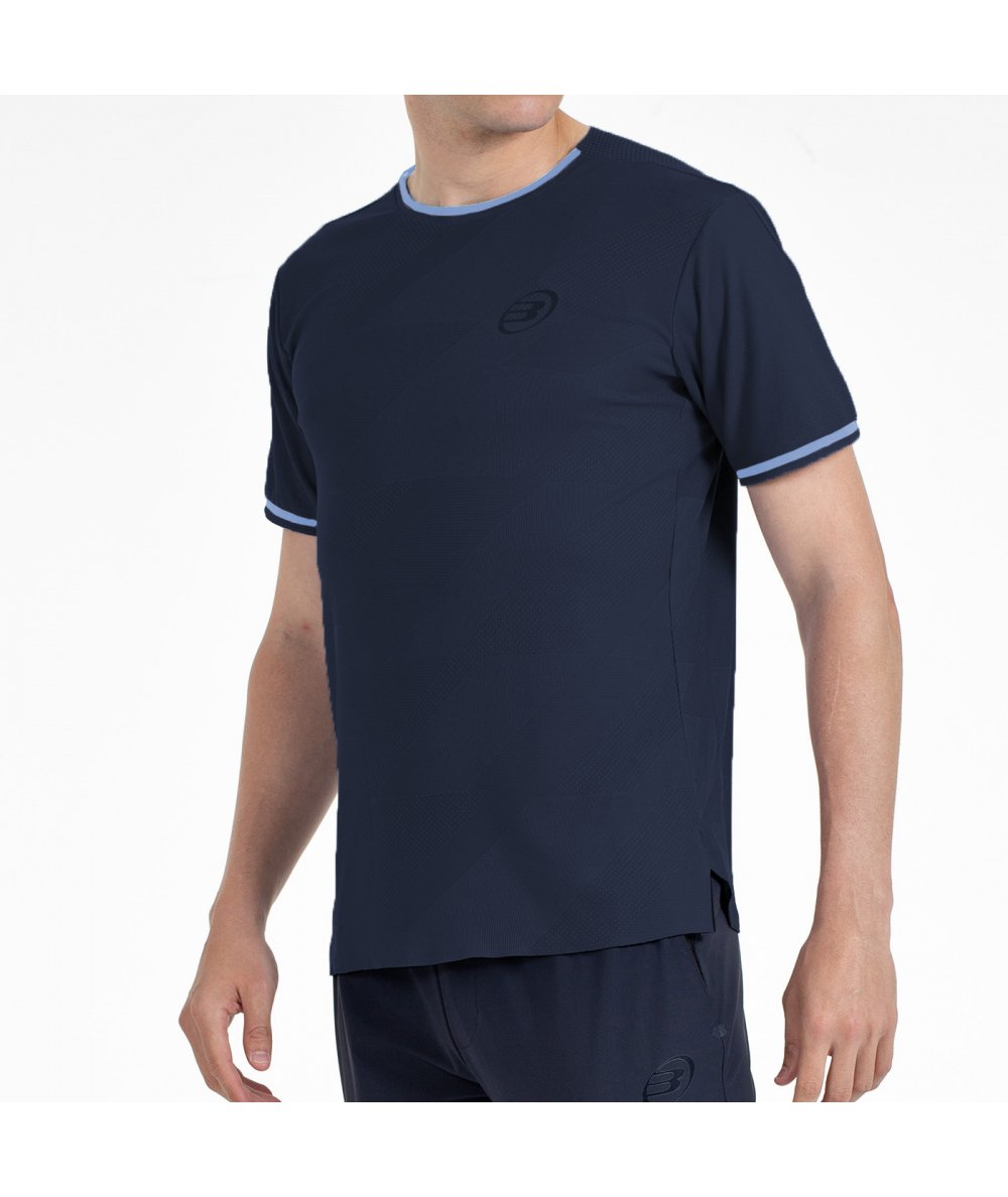 CAMISETA BULLPADEL PRIOR AZUL MARINO