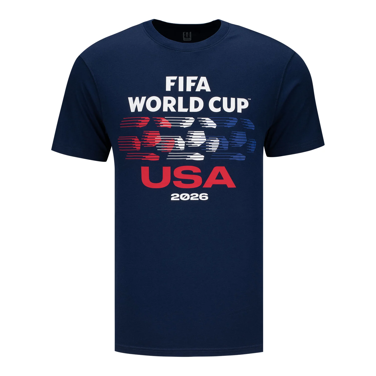 2026 Soccer Fan Collection USA Ball Graphic T-Shirt - Unisex