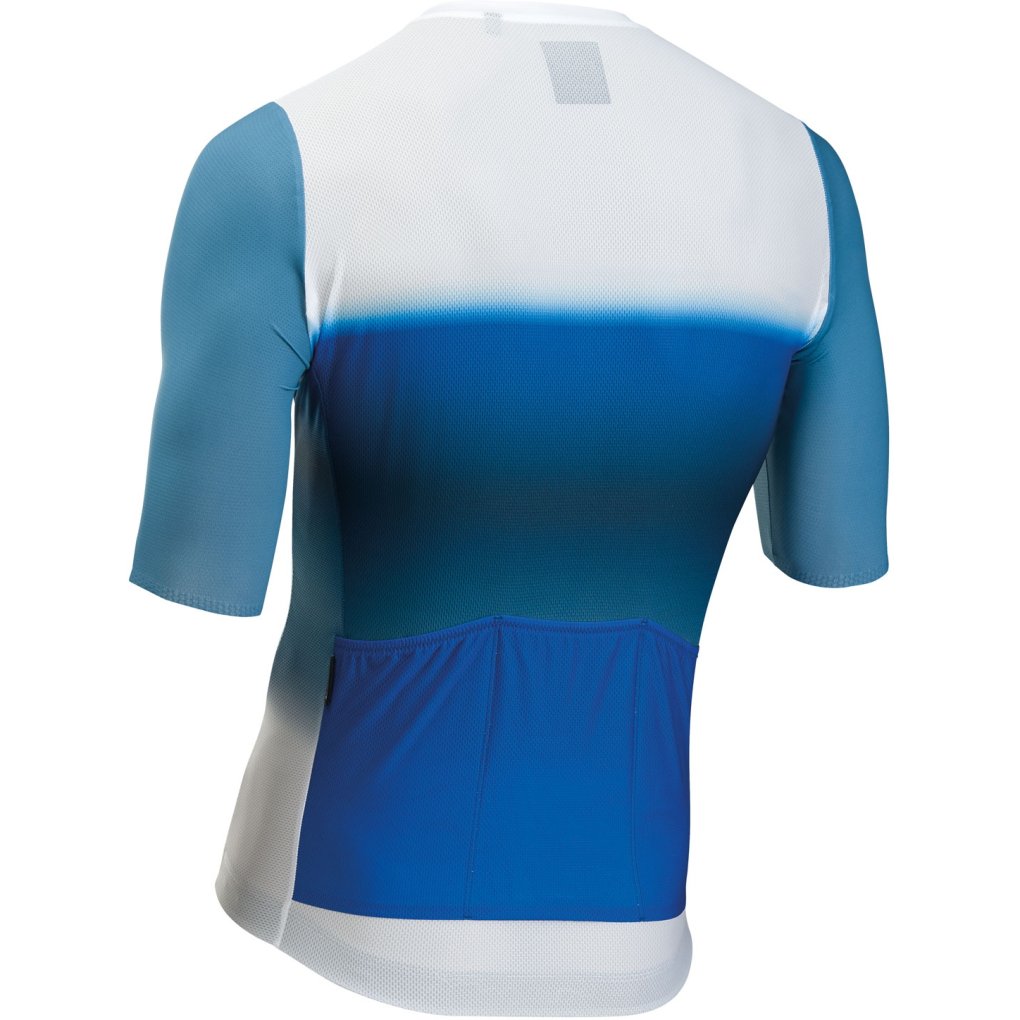 Northwave Blade Air Shortsleeve Jersey Men - white/blue 150
