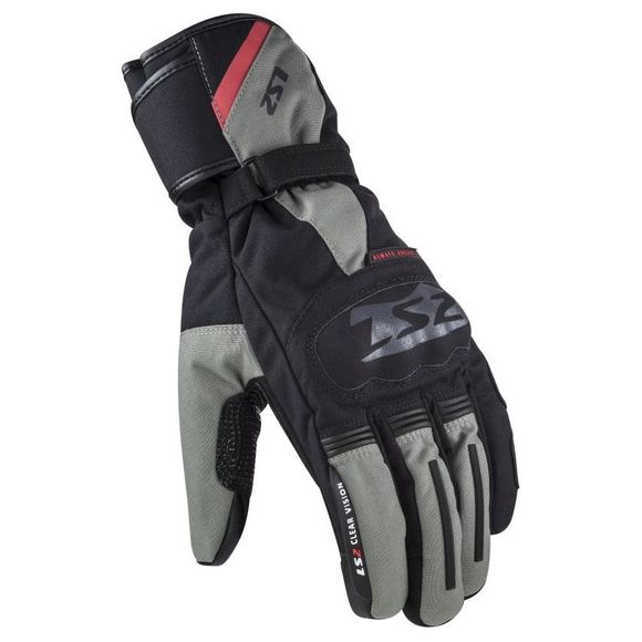 Gants LS2 SNOW - Gris / NoirRef : LS1374