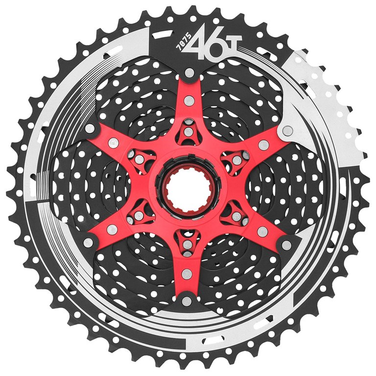 SunRace CSMX8 Cassette 11-speed - 11-46 - black chrome