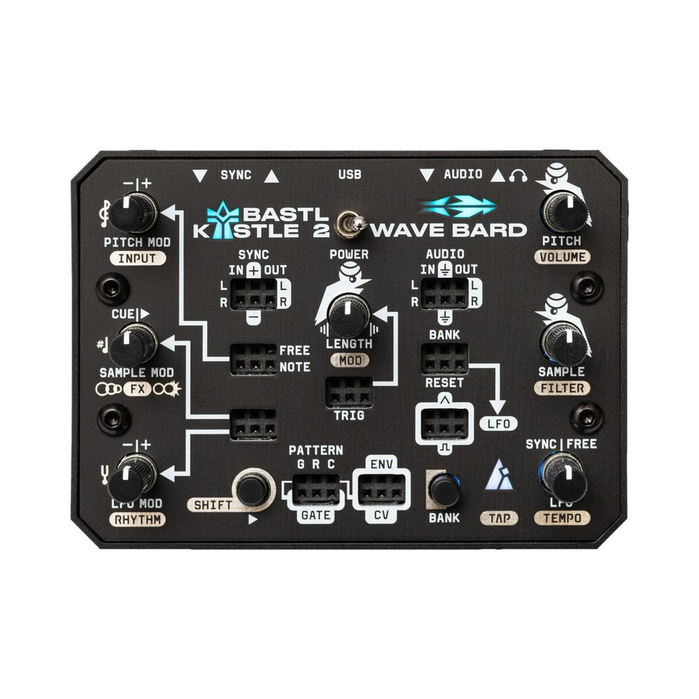 Bastl Instruments Kastle 2 Wave Bard – Thomann Ireland