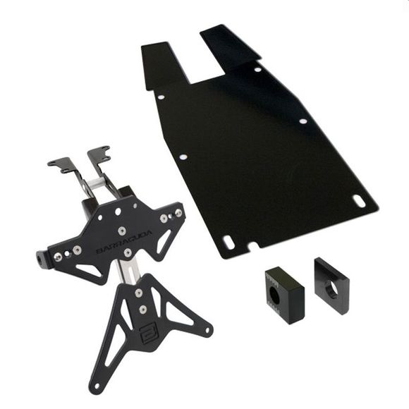 Support de plaque Barracuda Noir - NoirRef : BAR0308 / YMT9104-17