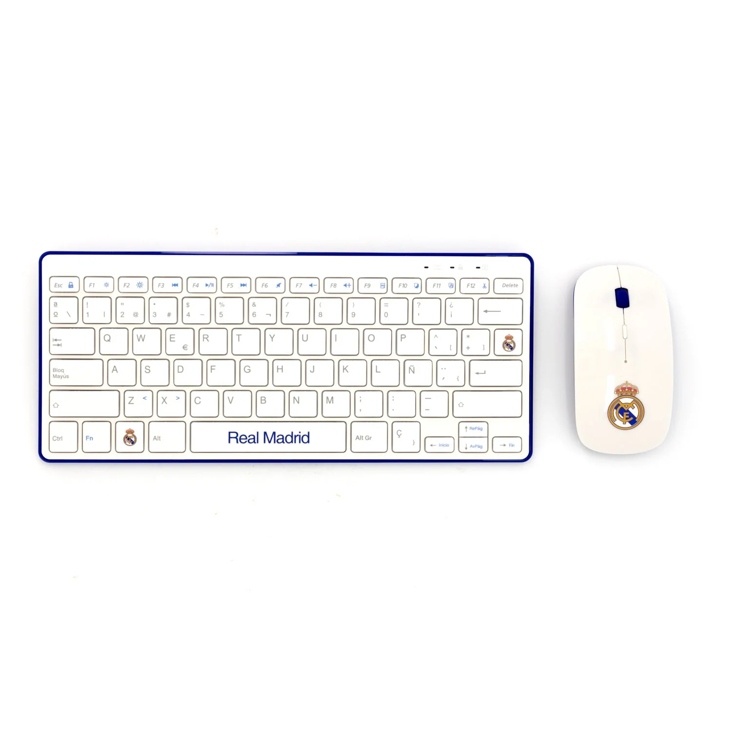 Real Madrid Wireless Keyboard & Mouse Set