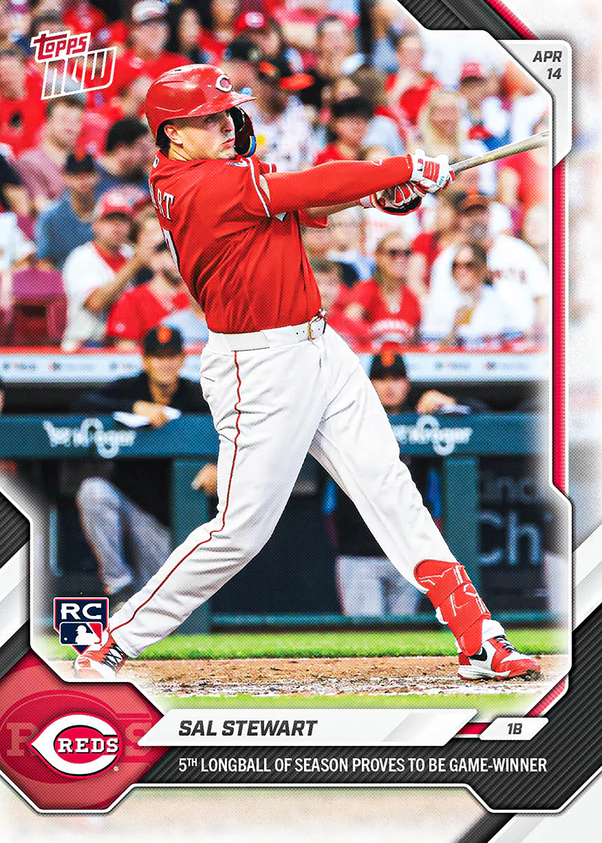 Sal Stewart - 2026 MLB Topps NOW® - Card 84