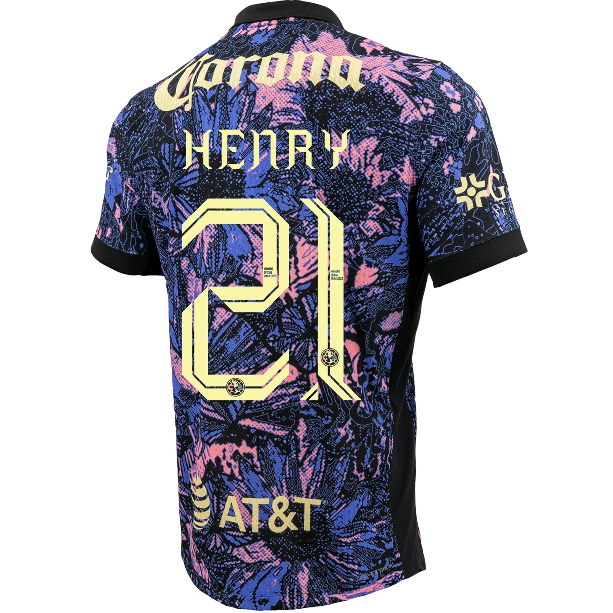 Club America Authentic Henry Martín Third Jersey 24/25 (Purple)