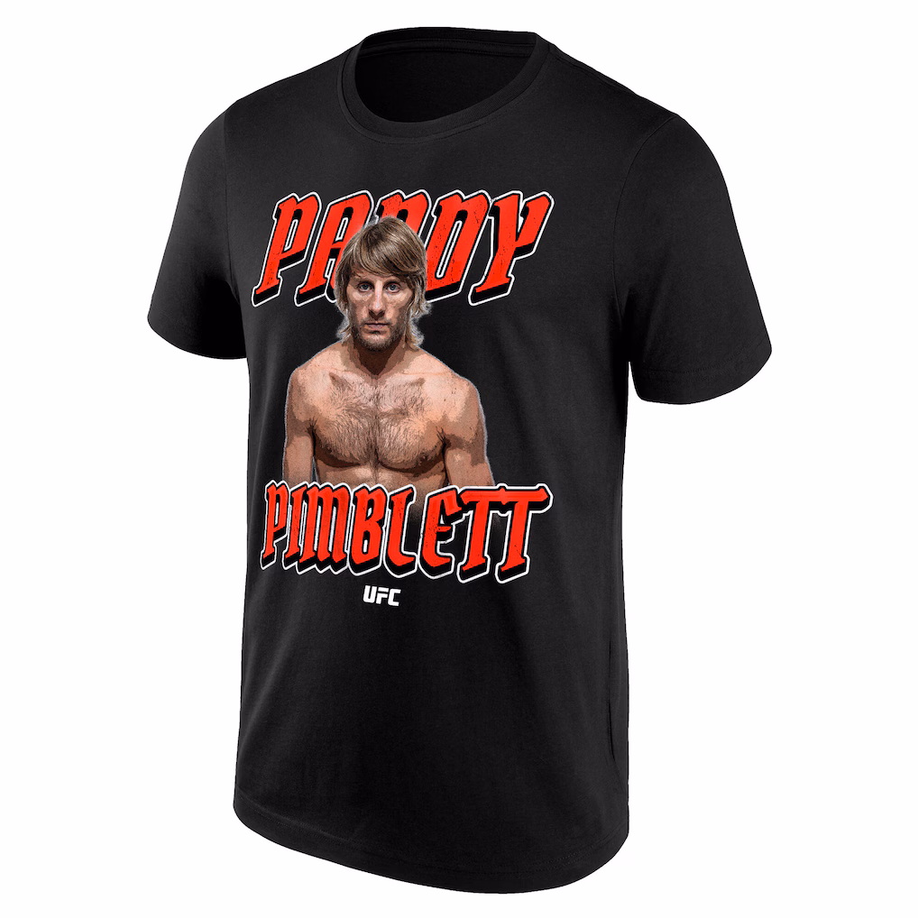 UFC Paddy Pimblett Fighter T-Shirt - Black - Mens