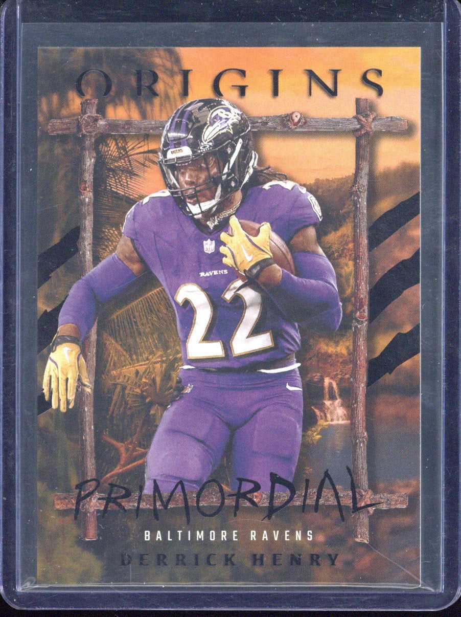 2025 Panini Origins Derrick Herny Primordial