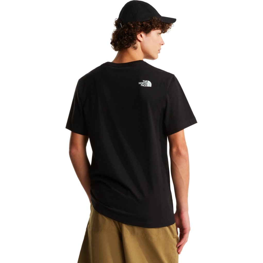 The North Face Mountain Line Regular Graphic T-Shirt Men - TNF Black