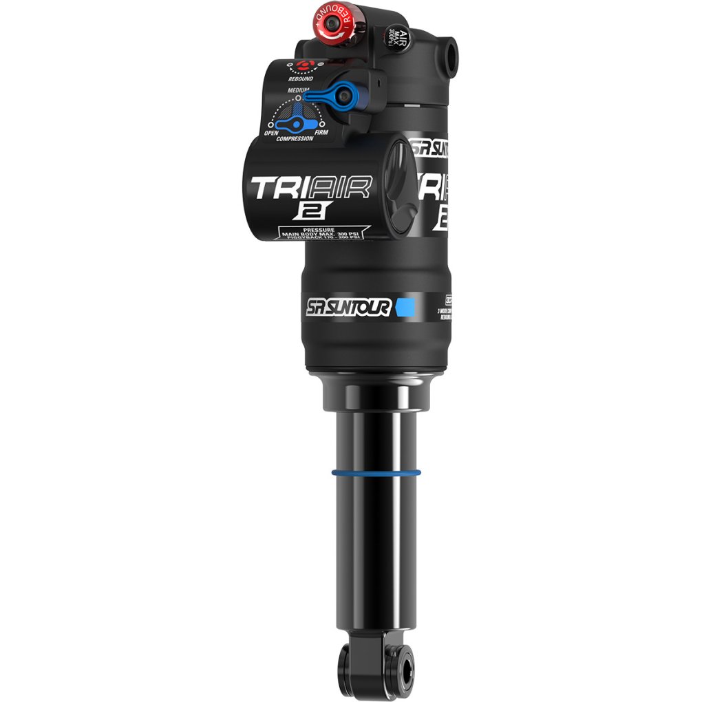 SR Suntour TriAir2 3CR Rear Shock - Air | RS22 - Trunnion