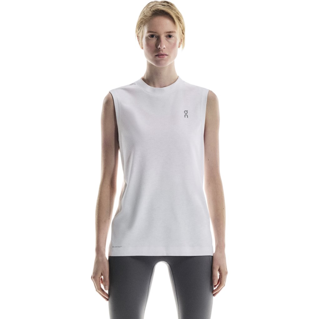 On Train Tank Women - White