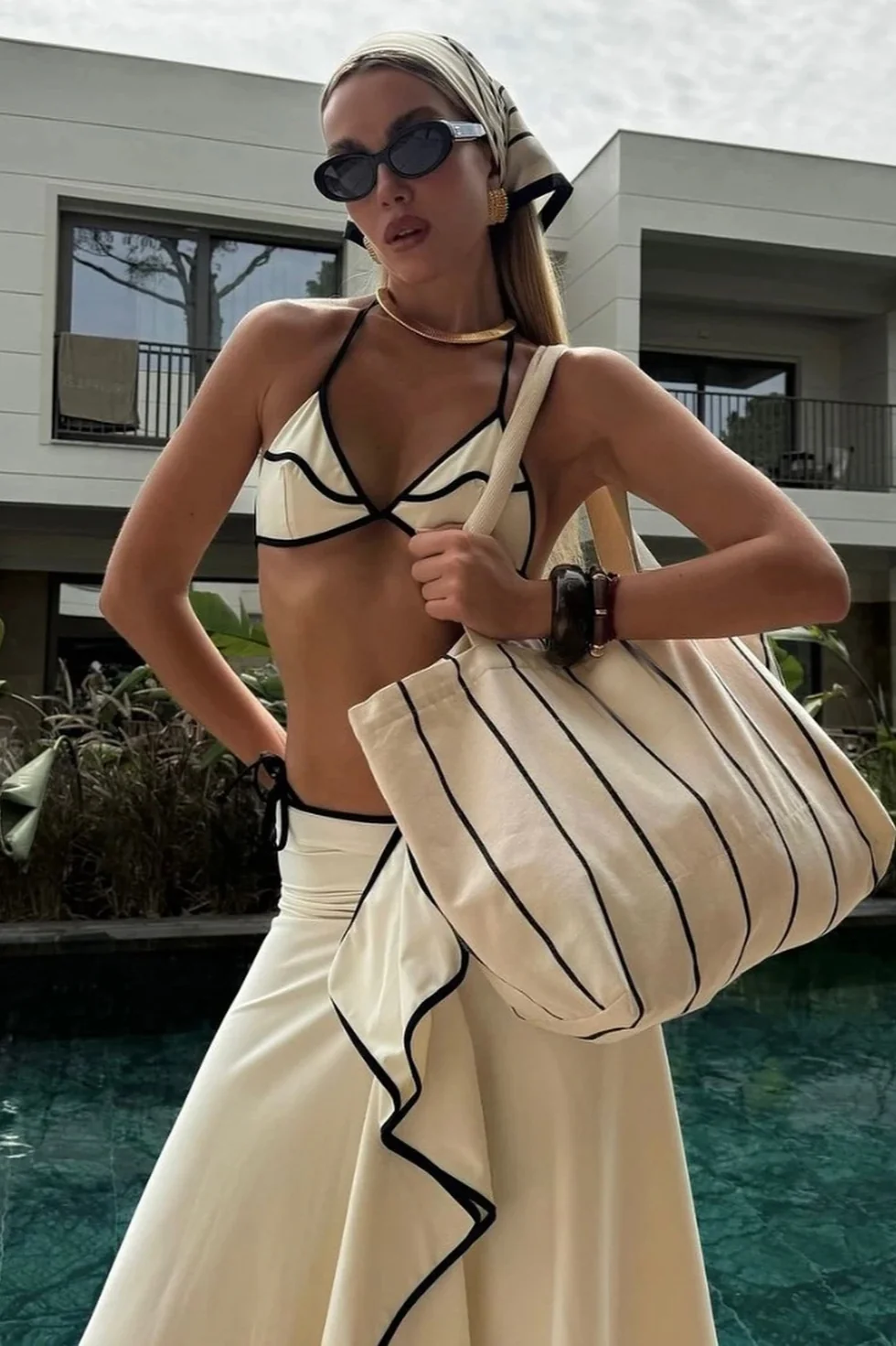 3-Piece Elegant Bikini Set