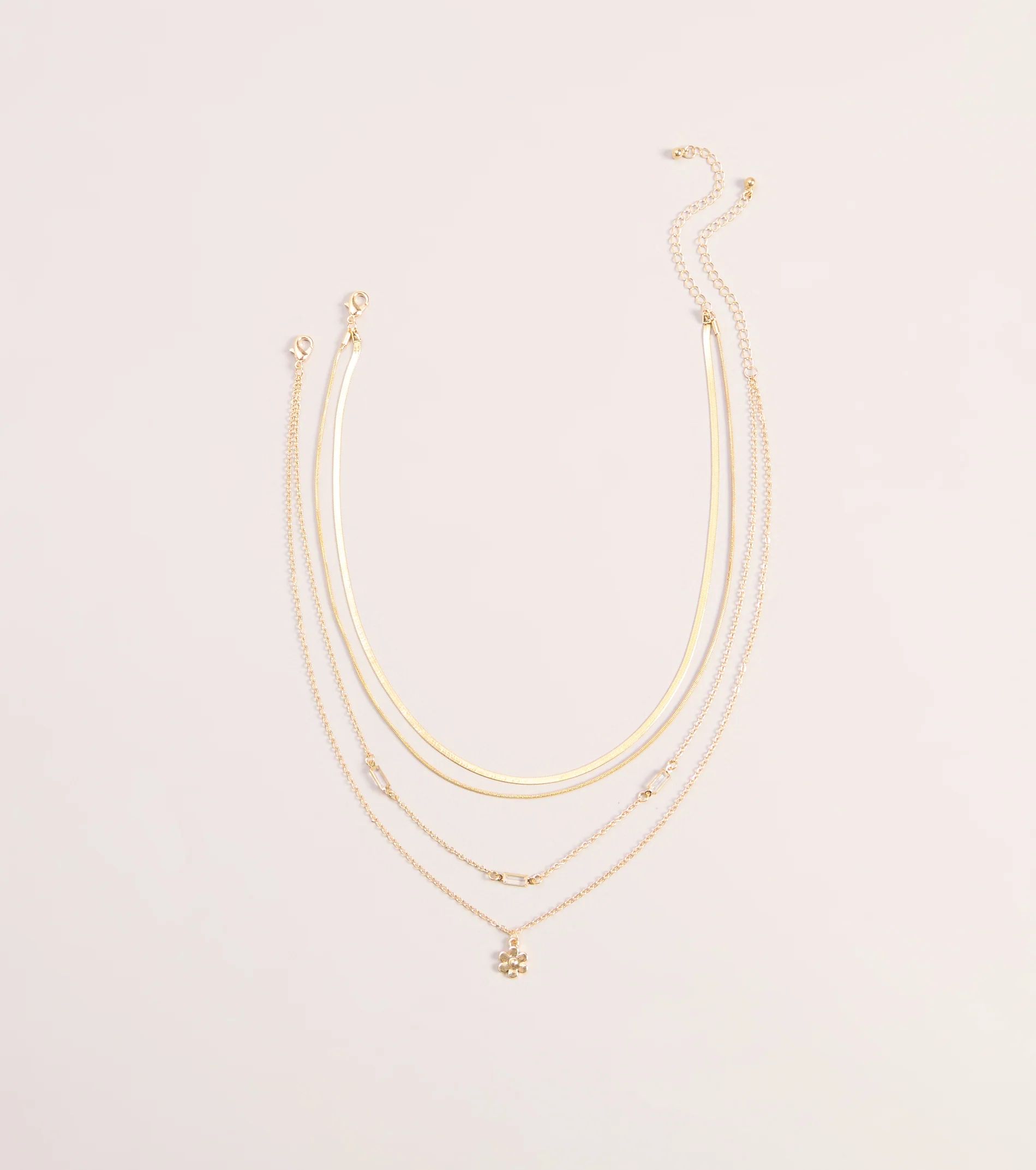 Charm Attraction Layered Necklace