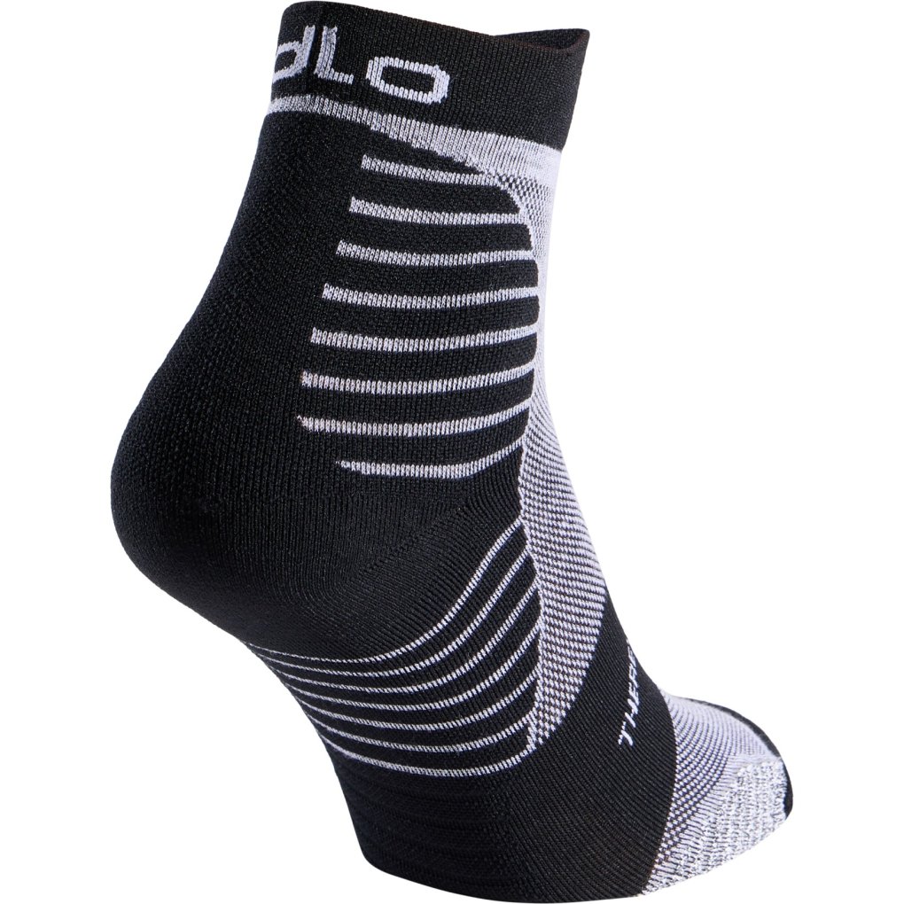 Odlo Performance Merino Trail Quarter Socks - black