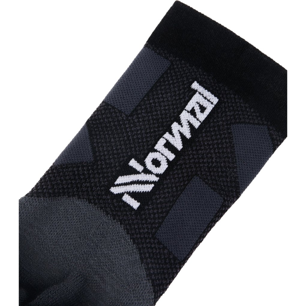 NNormal Race Low Cut Running Socks - Black
