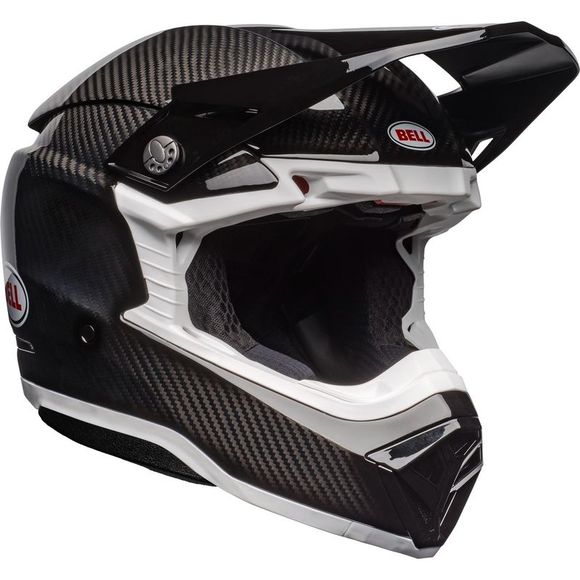 Bell MOTO-10 SOLID 2026 cross helmet - Black / WhiteRef: EL0615