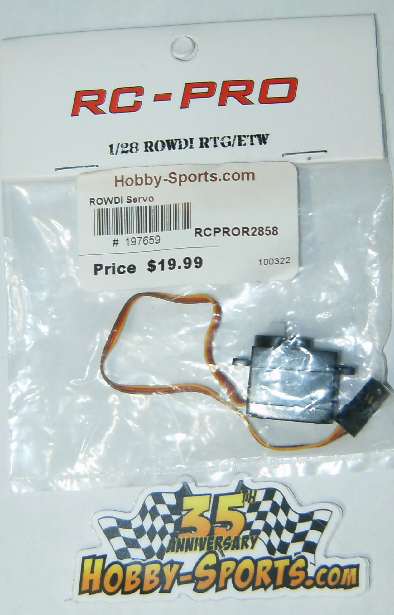 ROWDI Servo RCPRO RCPR2858