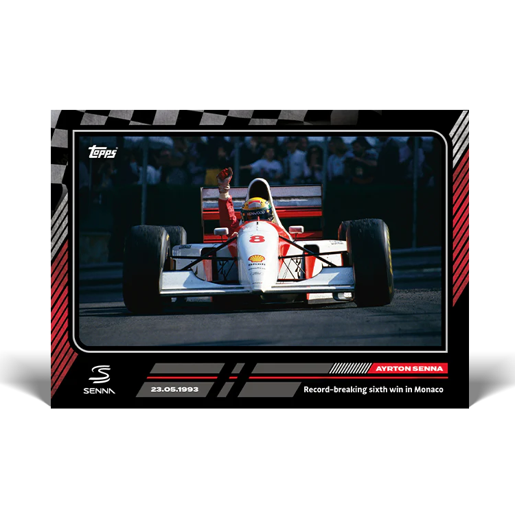 Topps UK - The Story of Senna - Card #44