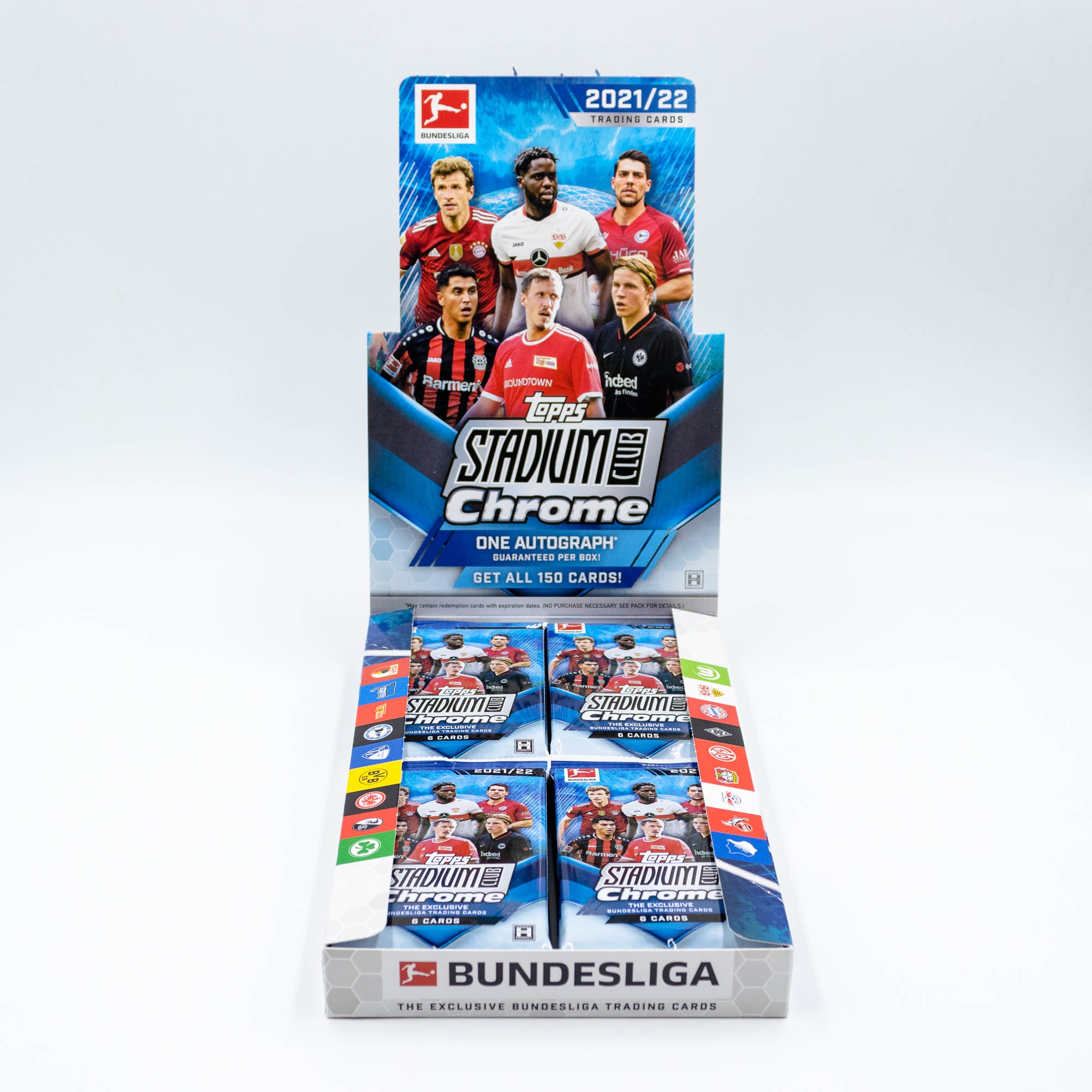 2021/22 Topps Stadium Club Chrome Bundesliga Soccer Hobby Box