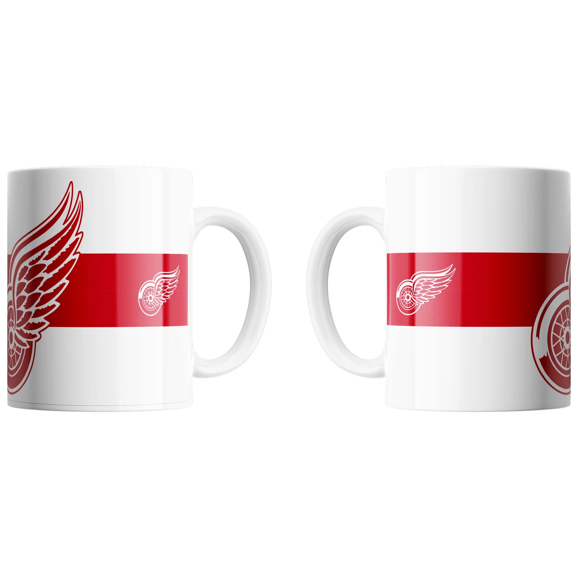 Detroit Red Wings Triple Logo NHL Jumbo Mug (450 ml)