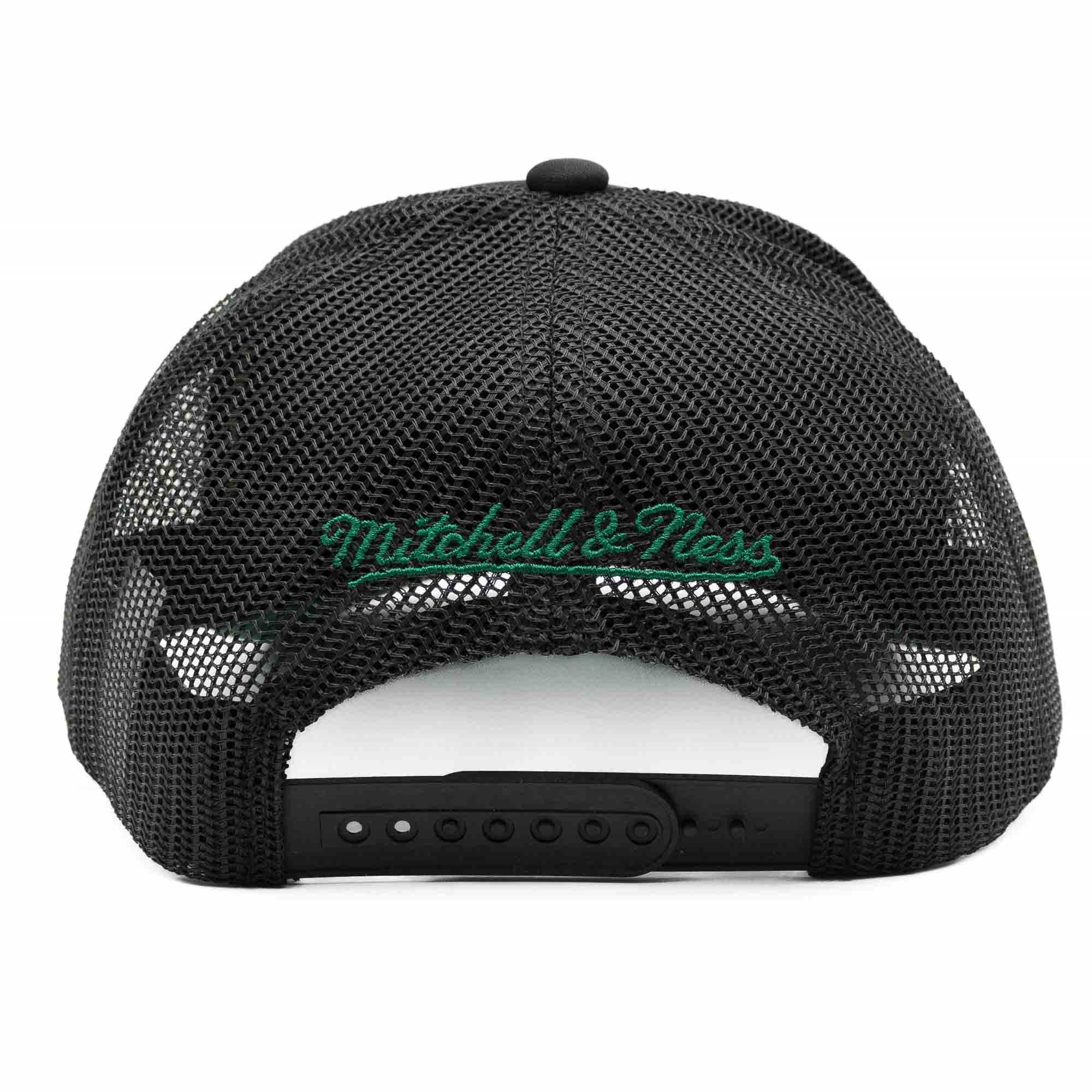 Boston Celtics NBA Billboard Mitchell & Ness Trucker Cap