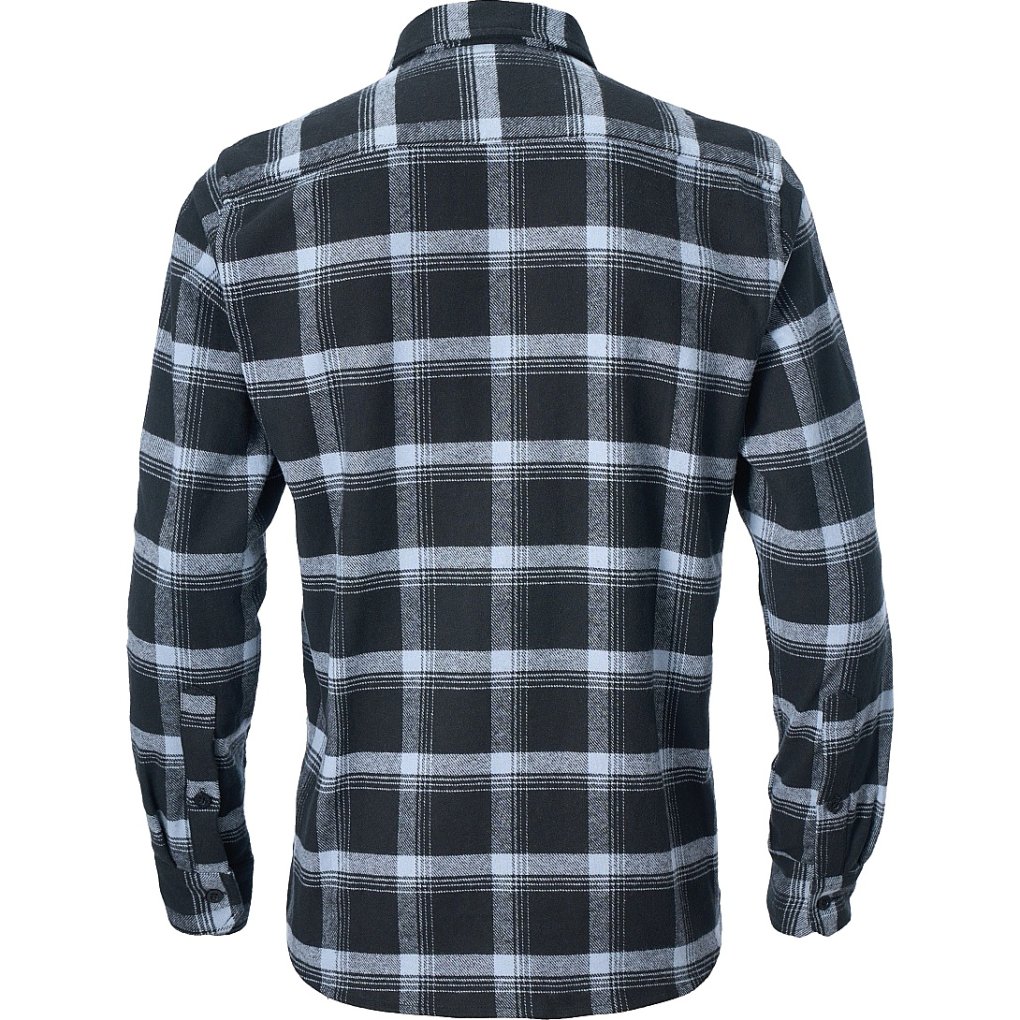 Loose Riders Flannel Shirt Men - Hallerbos Blue