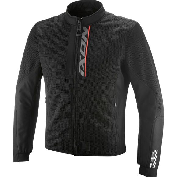 Ixon Ostro Motorcycle Jacket - Black / RedRef: IX2269