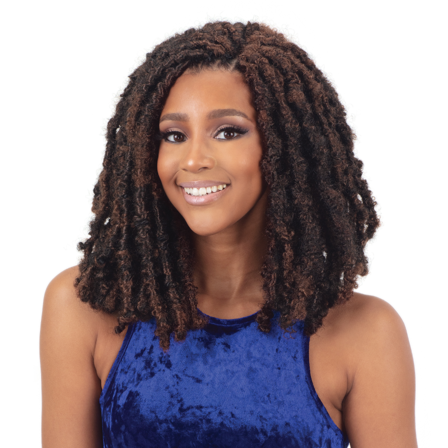 FreeTress Crochet Braids 3X Pre-Fluffed Water Poppin Twist 20