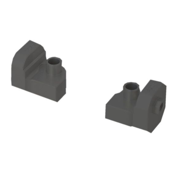 SW-MOTECH footrest adapter For ION footrests - BlackRef: Swm0699 / Frs.01.011.80201/B