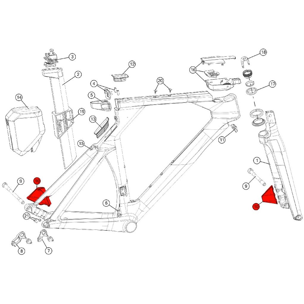 BMC Disc Small Parts for Timemachine 01 Disc (MY 2019) - 301645