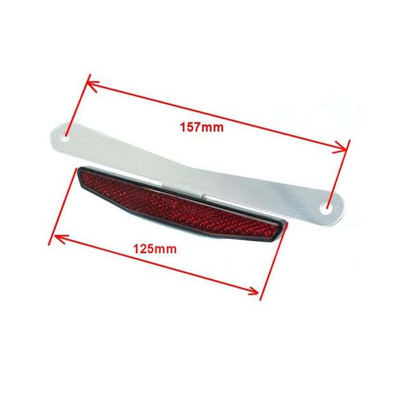 Barracuda Catadiopter for universal plate support - GrayRef: bar0594 / ncat
