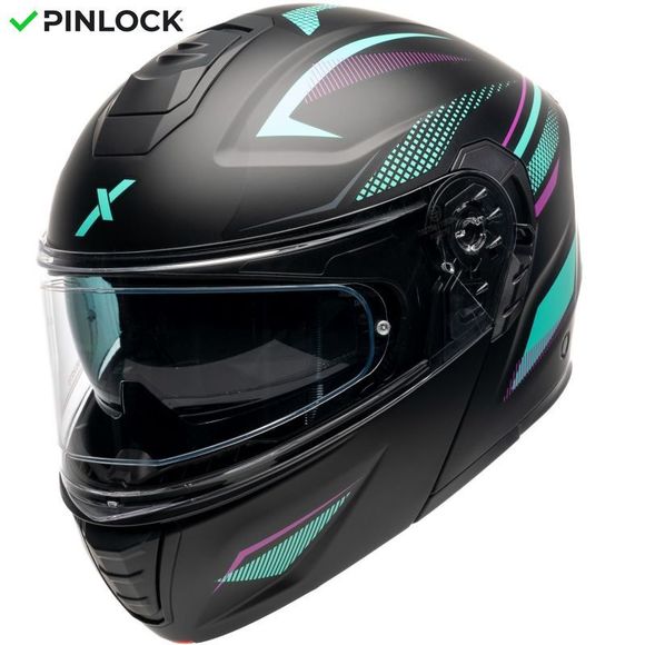Casque modulable Dexter ATLAS HORIZON - Noir / BleuRef : DX0684
