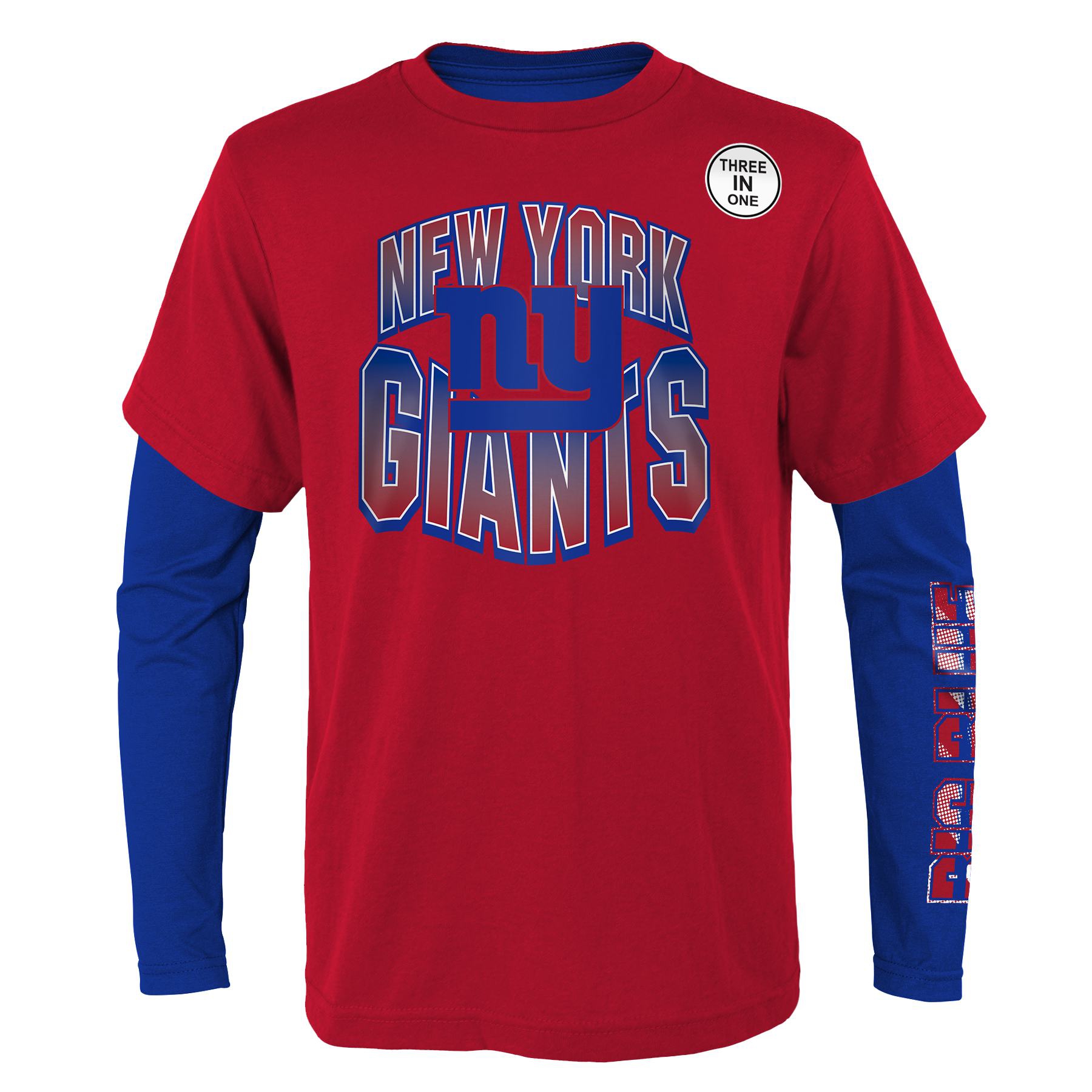 New York Giants Game Day 3-in-1 Combo NFL Shirt (YOUTH)