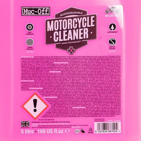 Produit de lavage Muc-Off NANO TECH 5 LITRES UniverselRef : MUC0002 / 37040237