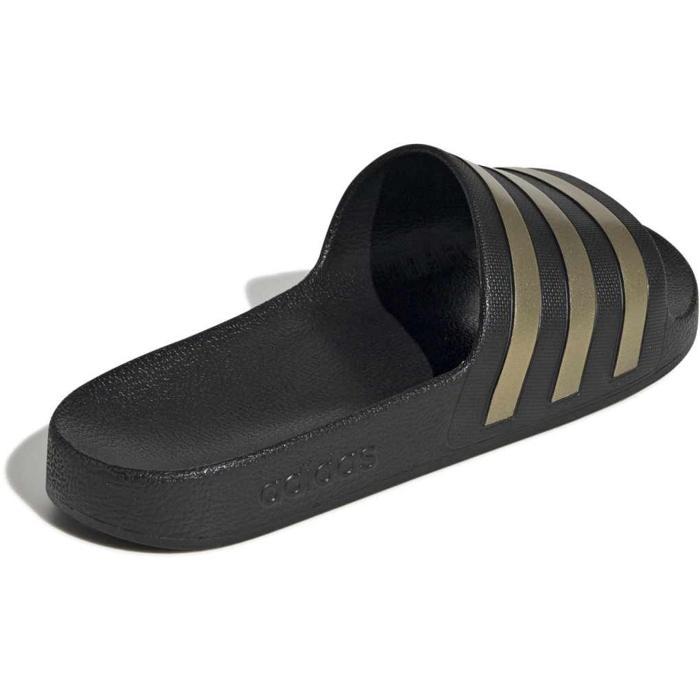 adidas Adilette Aqua Slides Bathing Shoes - core black/gold metal/core black EG1758