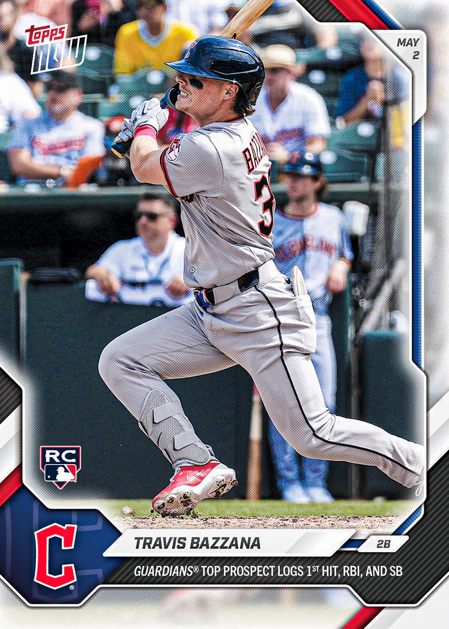Travis Bazzana - 2026 MLB Topps NOW® - Card 153